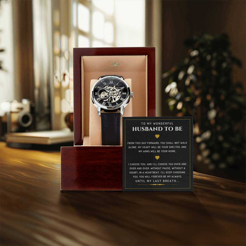 Husband To Be - Openwork Watch