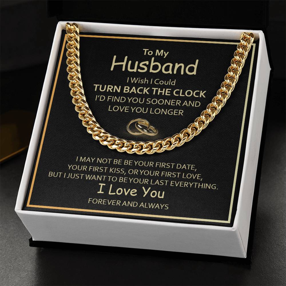 Turn Back The Clock Cuban Link Chain