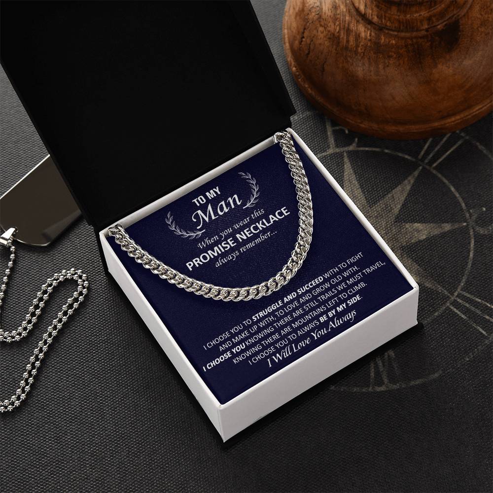 Gift For Your Man - Promise - Cuban Link Cuban Link Chain