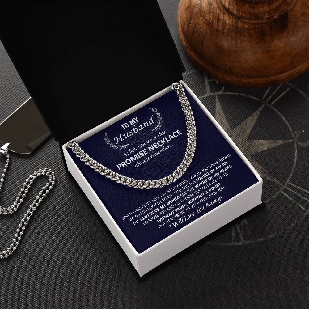 Gift For Husband - My Joy - Cuban Link Cuban Link Chain