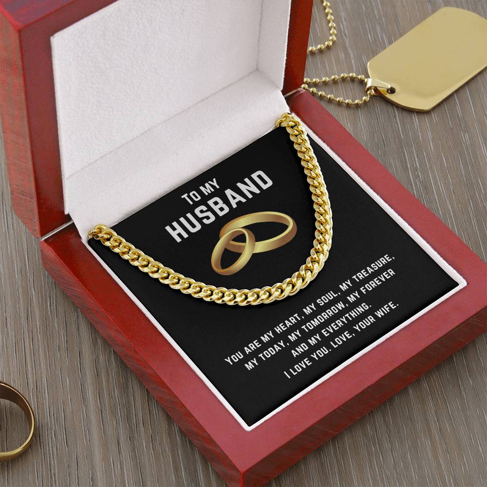Cuban Link Chain Husband