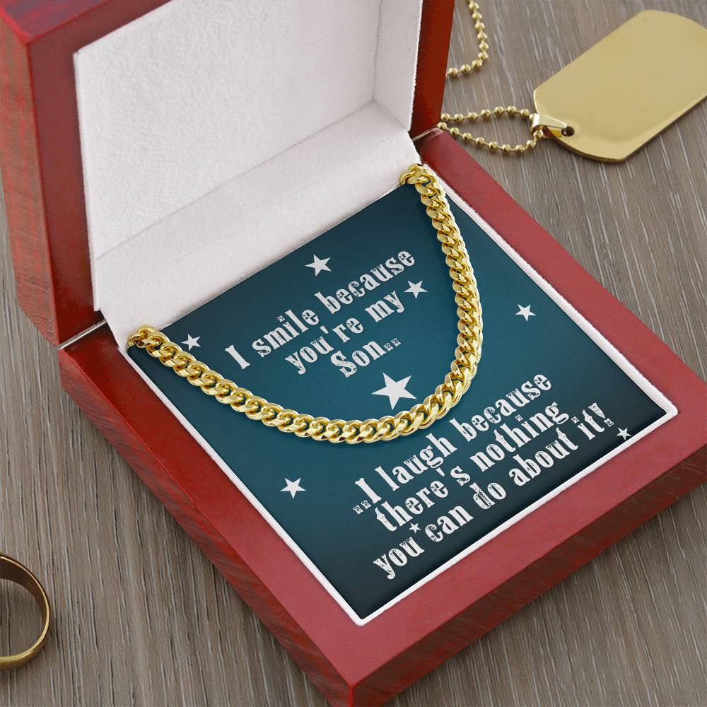 There's Nothing You Can Do About It Cuban Link Chain