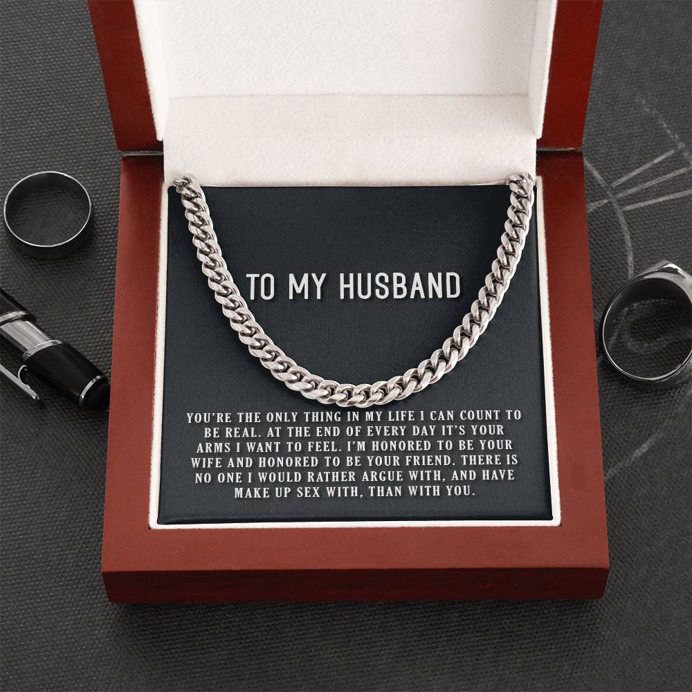 Than With You Cuban Link Chain