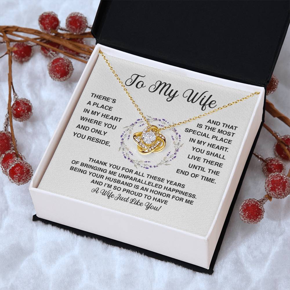 Delivery By Mother's Day Wf030   Gift Fo Love Knot Necklace