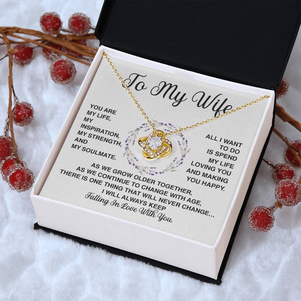 Delivery By Mother's Day Wf034   Gift Fo Love Knot Necklace