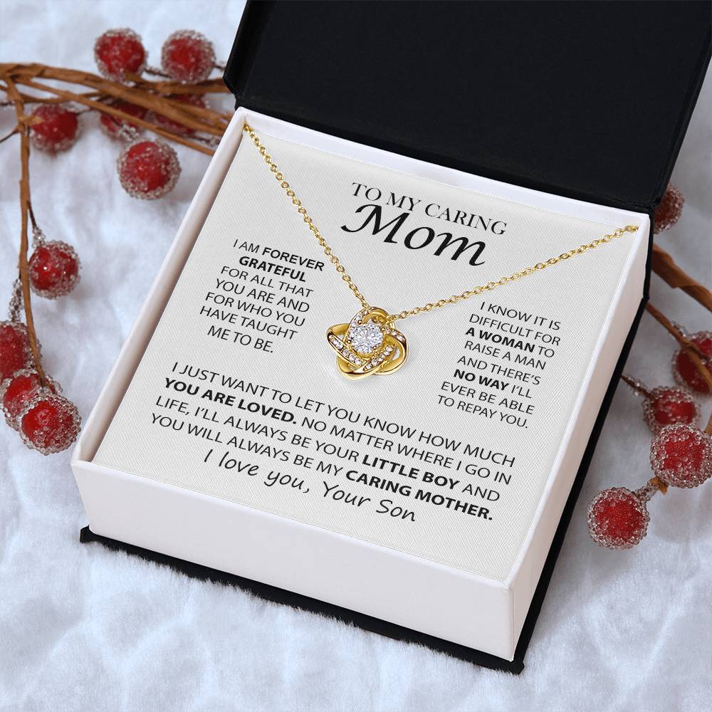 Mothers Day Jewelry Gift Fr Love Knot Necklace