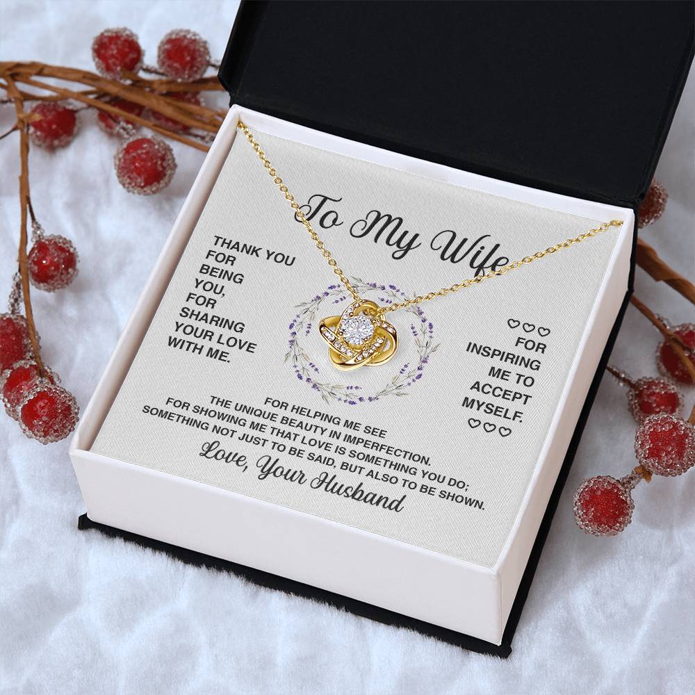 Delivery By Mother's Day Wf033   Gift Fo Love Knot Necklace