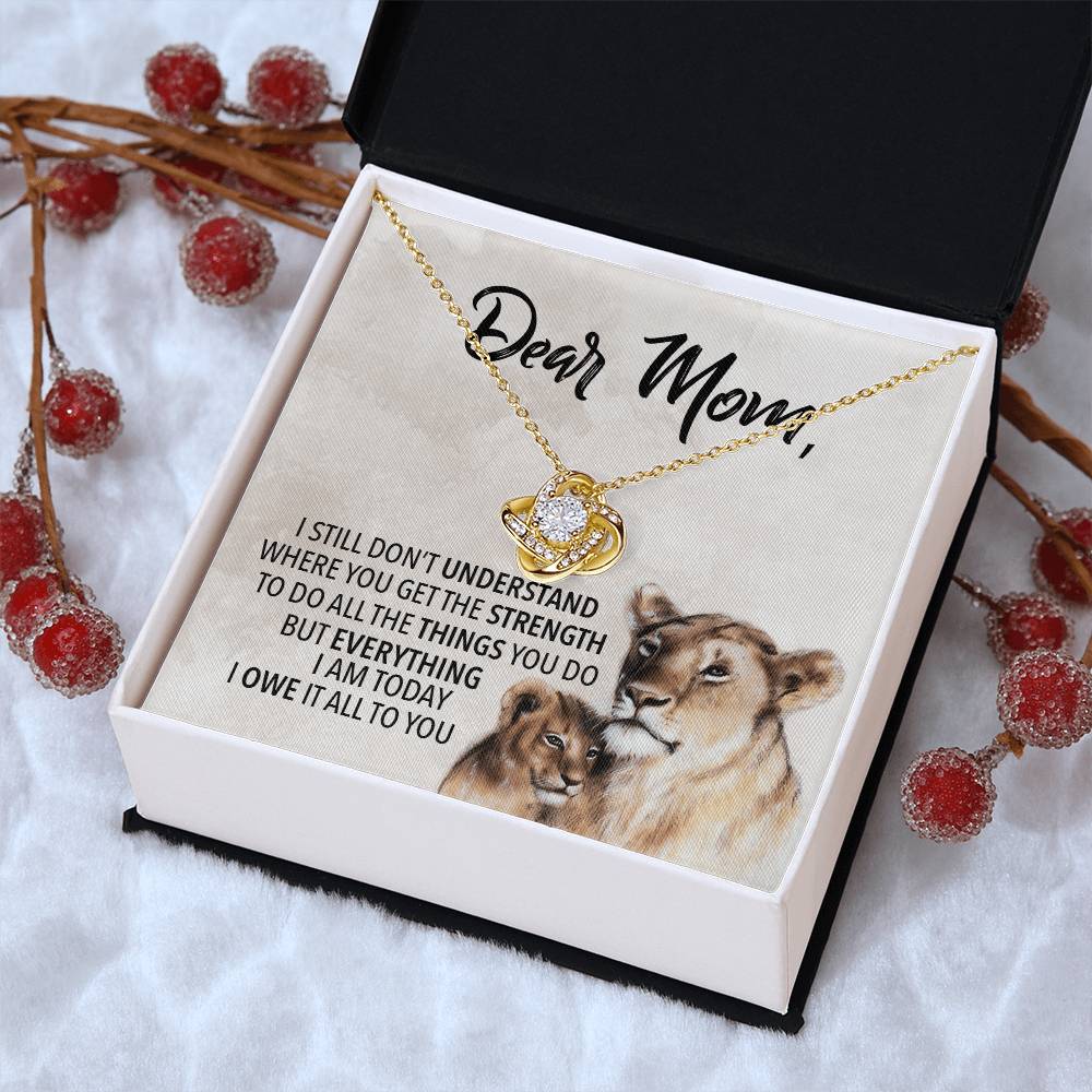 Perfect Mother's Day Gift 2 Love Knot Necklace