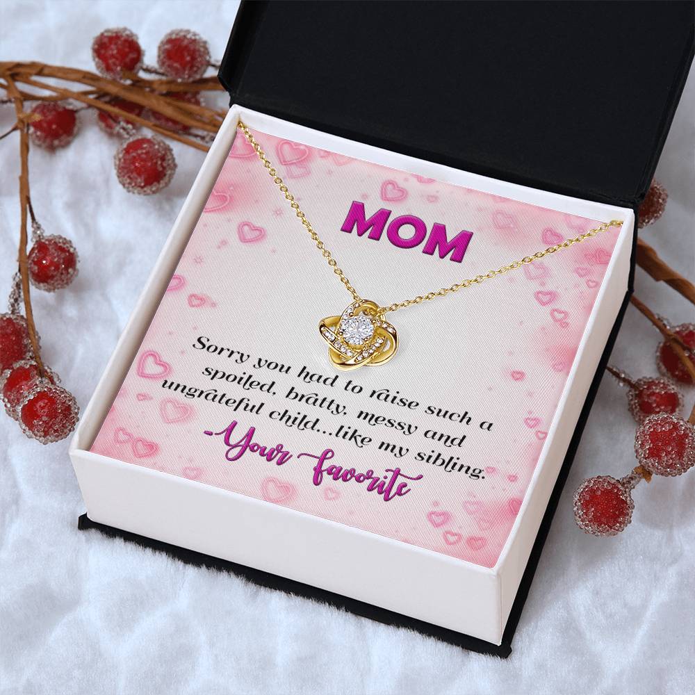Your Favorite - Love Knot Necklace Love Knot Necklace