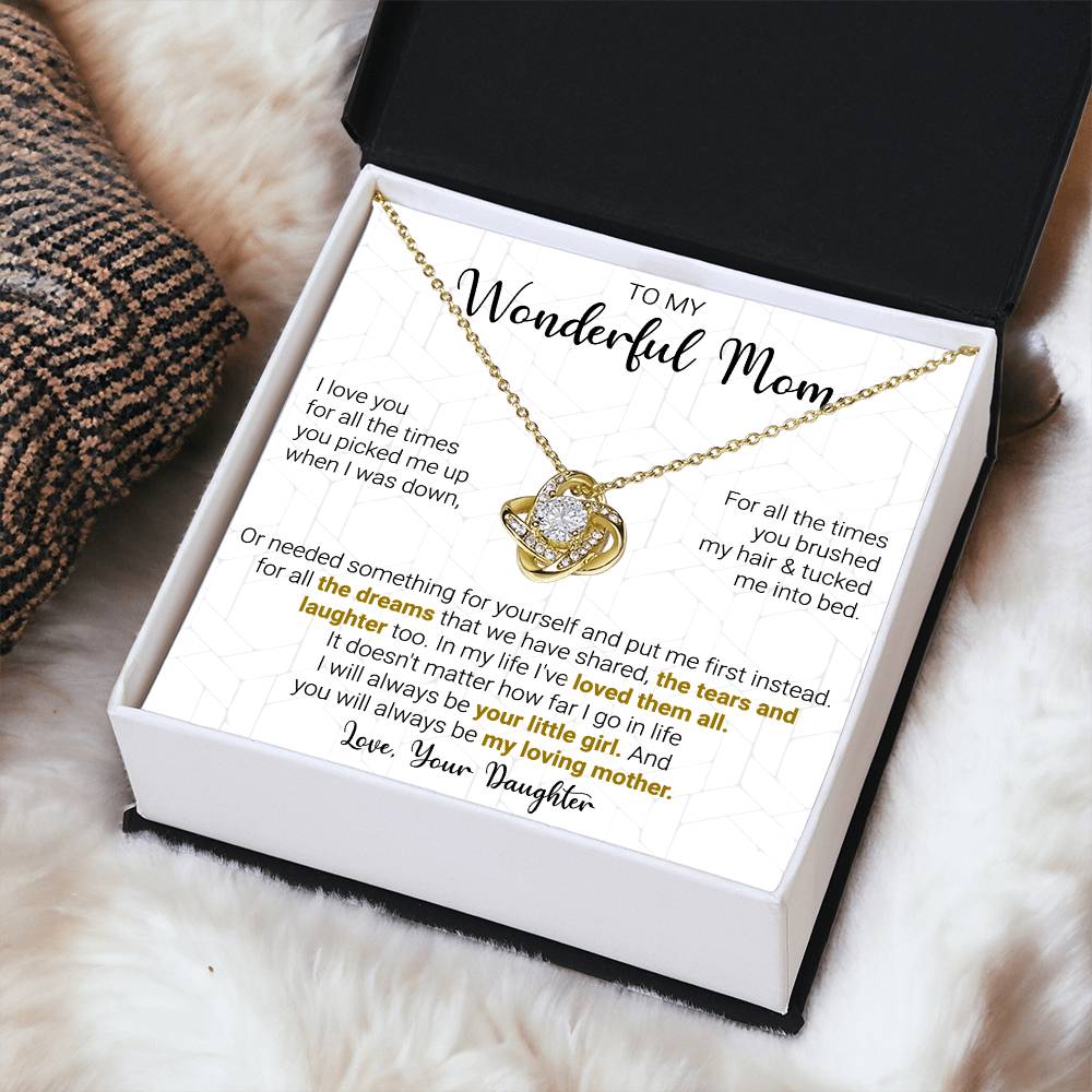 Gift For Mom - The Lau Love Knot Necklace