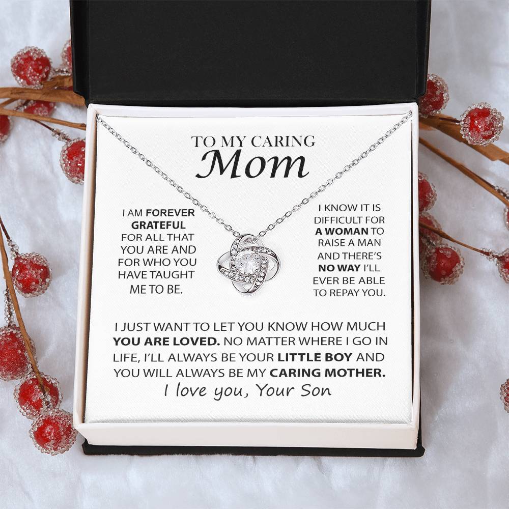 Mothers Day Jewelry Gift Fr Love Knot Necklace