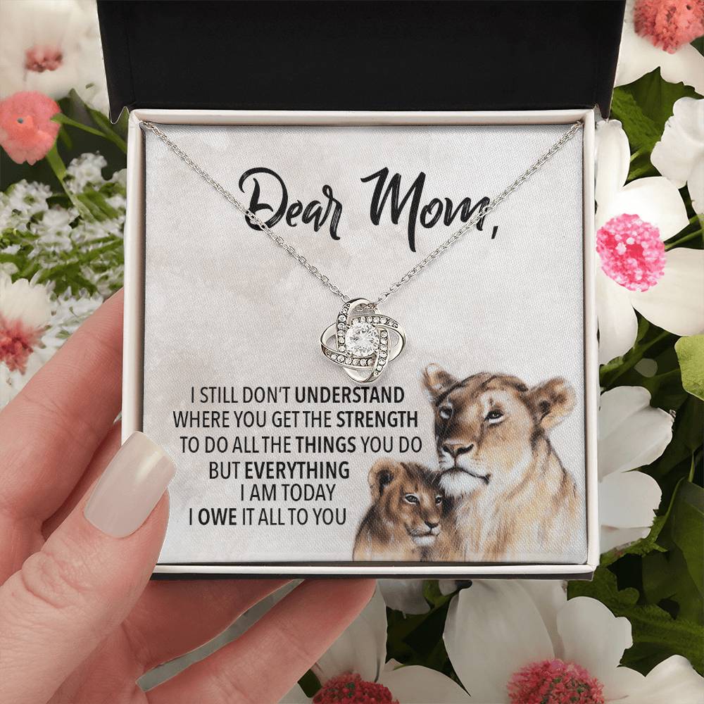 Perfect Mother's Day Gift 2 Love Knot Necklace