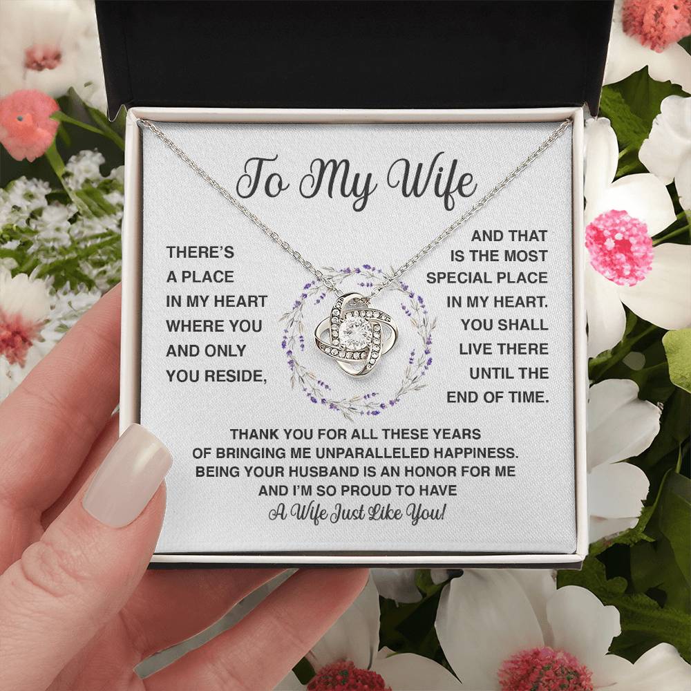 Delivery By Mother's Day Wf030   Gift Fo Love Knot Necklace