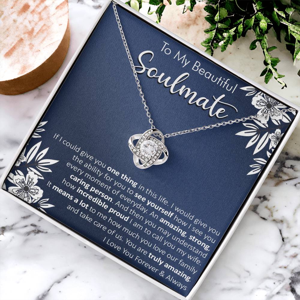 Gift For Your Soulmate - Our Family - Love Knot Love Knot Necklace