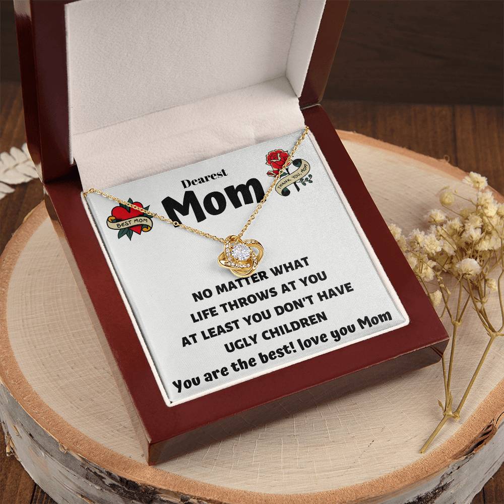 Ugly Children Love Knot Necklace
