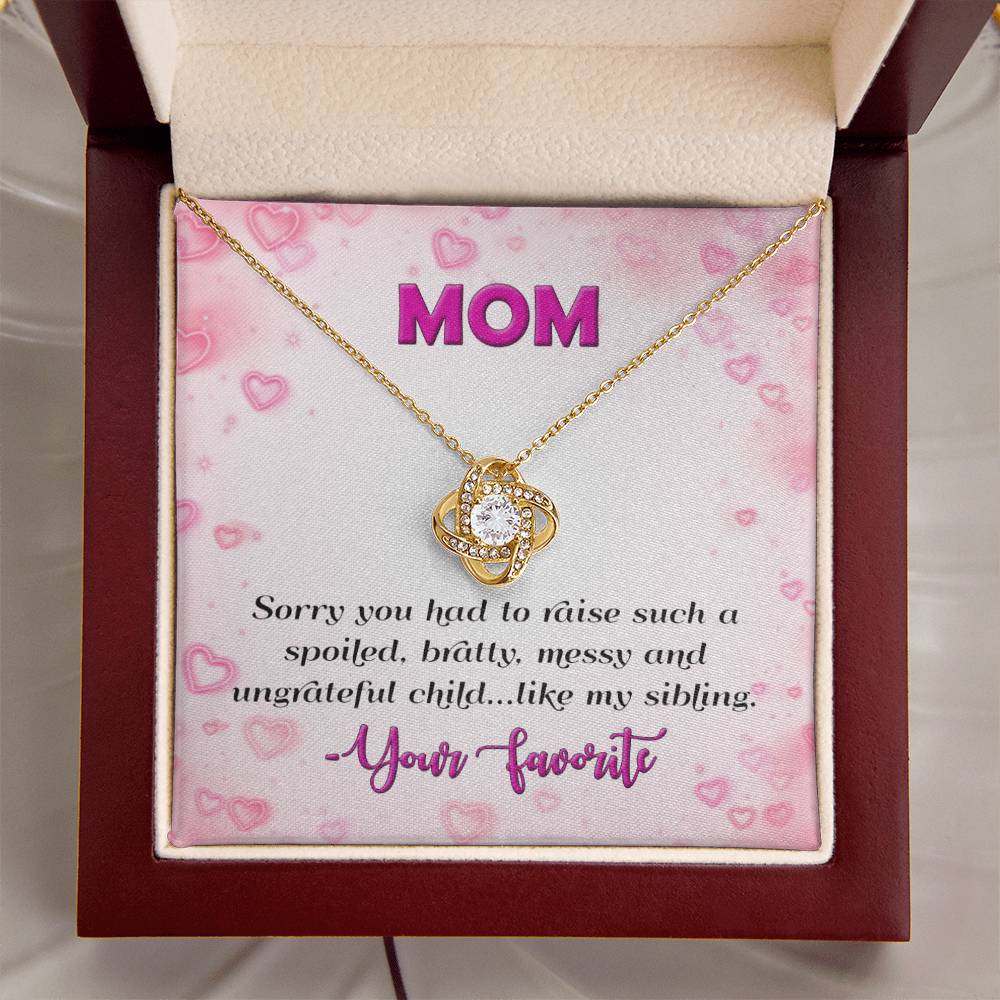 Your Favorite - Love Knot Necklace Love Knot Necklace