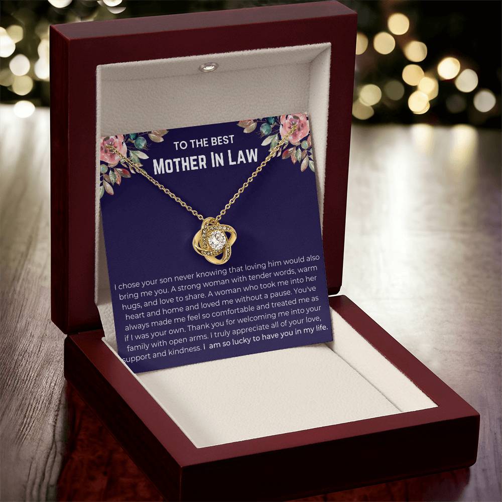 Mother In Law - Best Seller Love Knot Necklace
