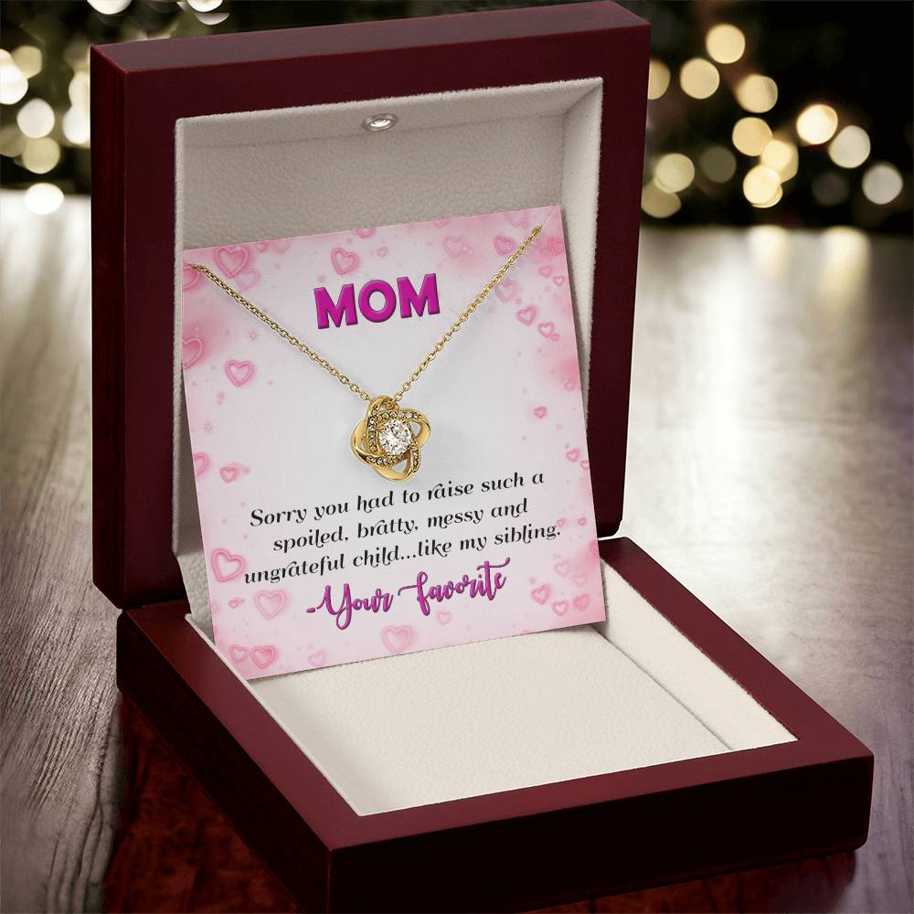 Your Favorite - Love Knot Necklace Love Knot Necklace
