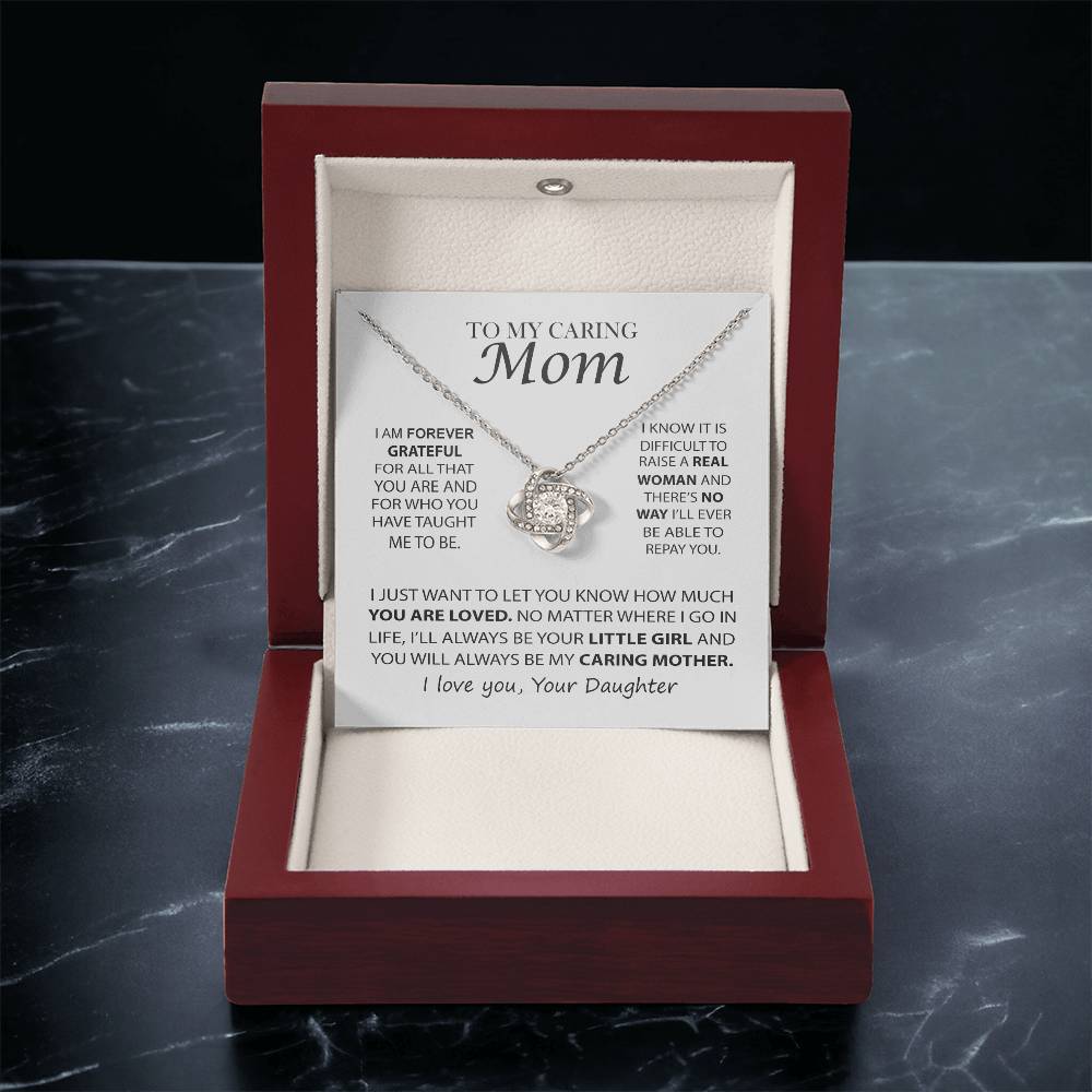 Mothers Day Gift Mom Necklace From Da Love Knot Necklace