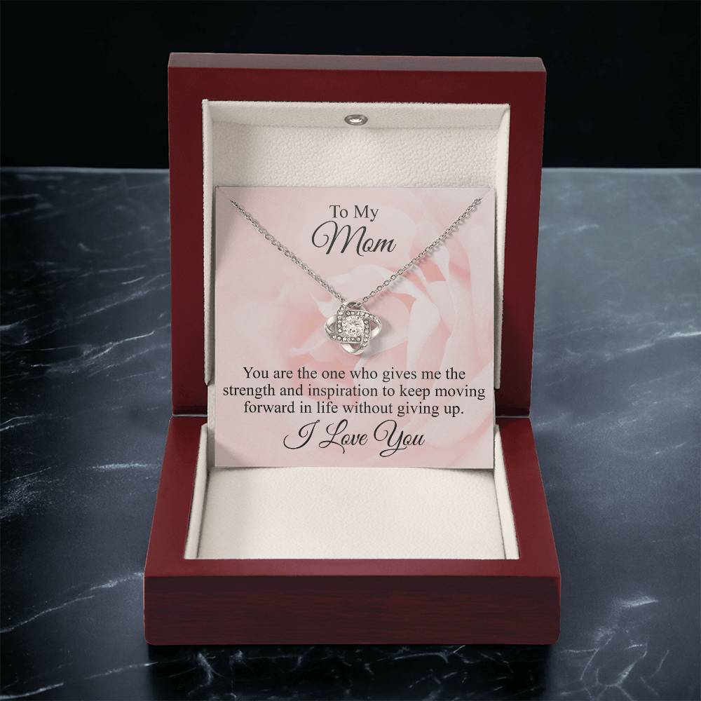 Mothers Day Gift Idea Mothers Day Necklaces For Mom From Daughter Mothers Day Gift From Daughter Gifts For Mom Birthday Gift From Son Love Knot Necklace