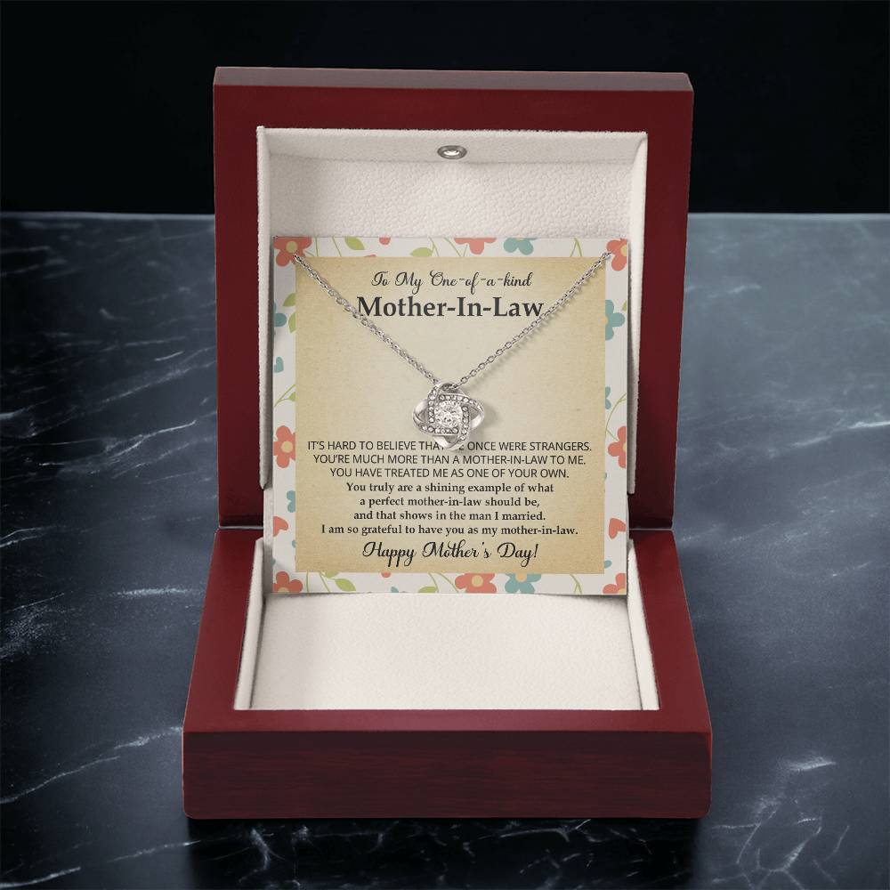 Mother-In-Law Love Knot Necklace