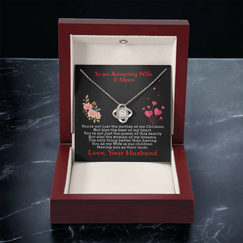 Gift For Wife - Love Knot Necklace Love Knot Necklace