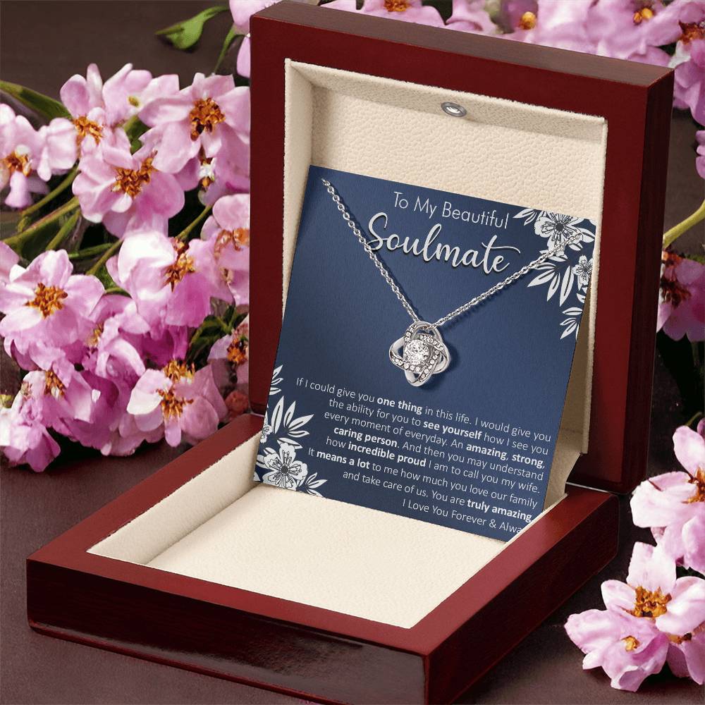 Gift For Your Soulmate - Our Family - Love Knot Love Knot Necklace