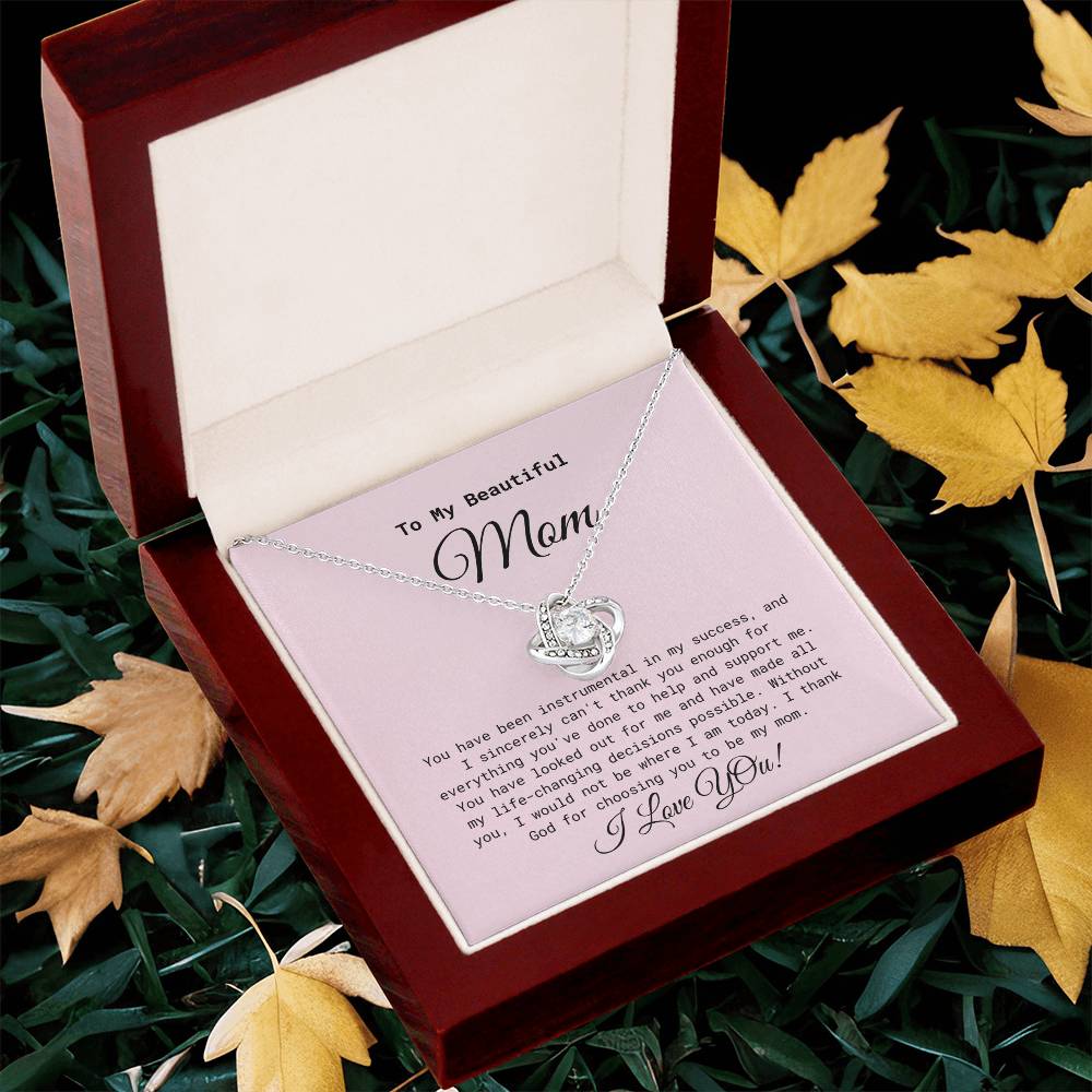 Necklace For Mom - Love Knot Love Knot Necklace