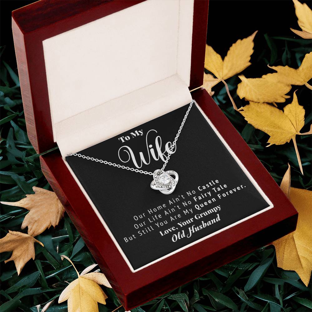 To My Wife - My Love Knot Necklace