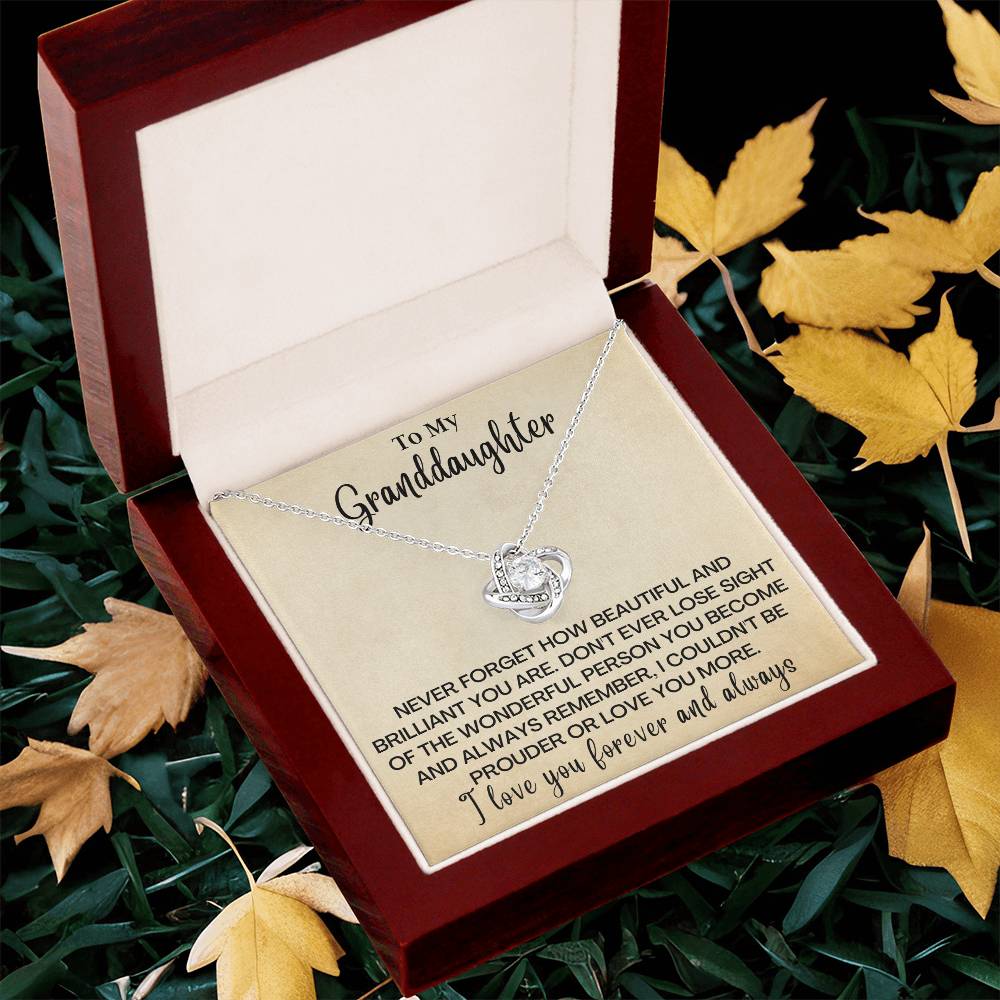 Just To Say I Love You  Gd Love Knot Necklace