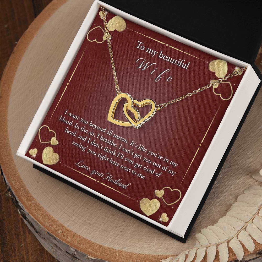 Interlocking Hearts Necklace - Beyond All Reason