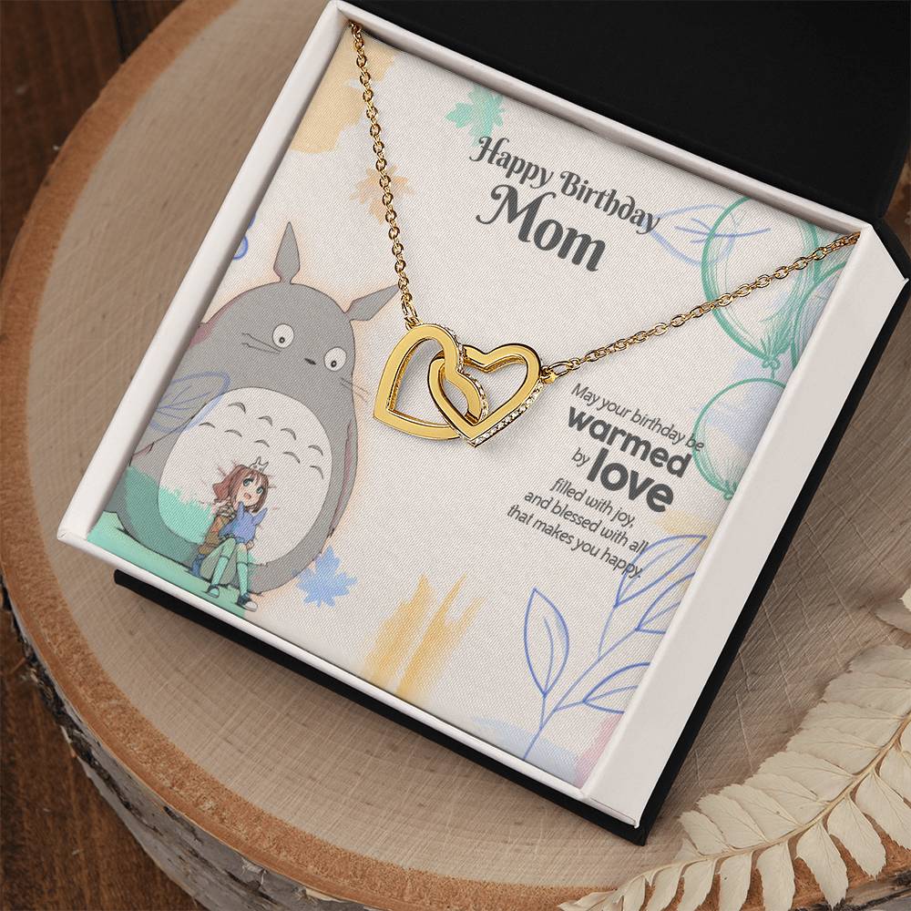 Full Of Love And Joy - Interlocking Hearts Necklace
