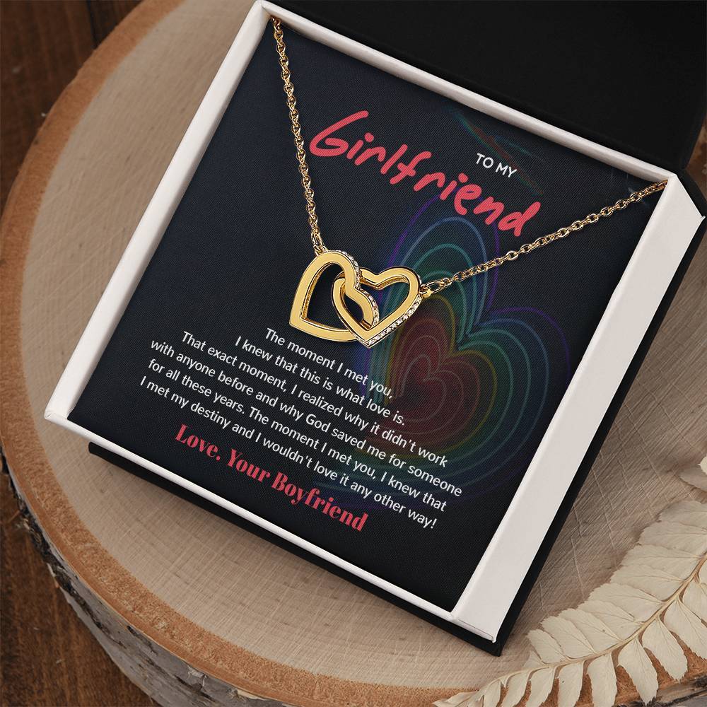 Interlocking Hearts - From Your Boyfriend Interlocking Hearts Necklace