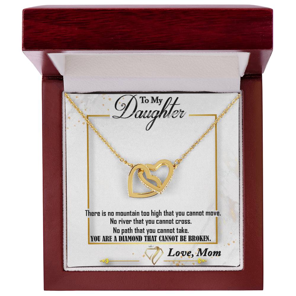 Hearts Necklace Interlocking Hearts Necklace