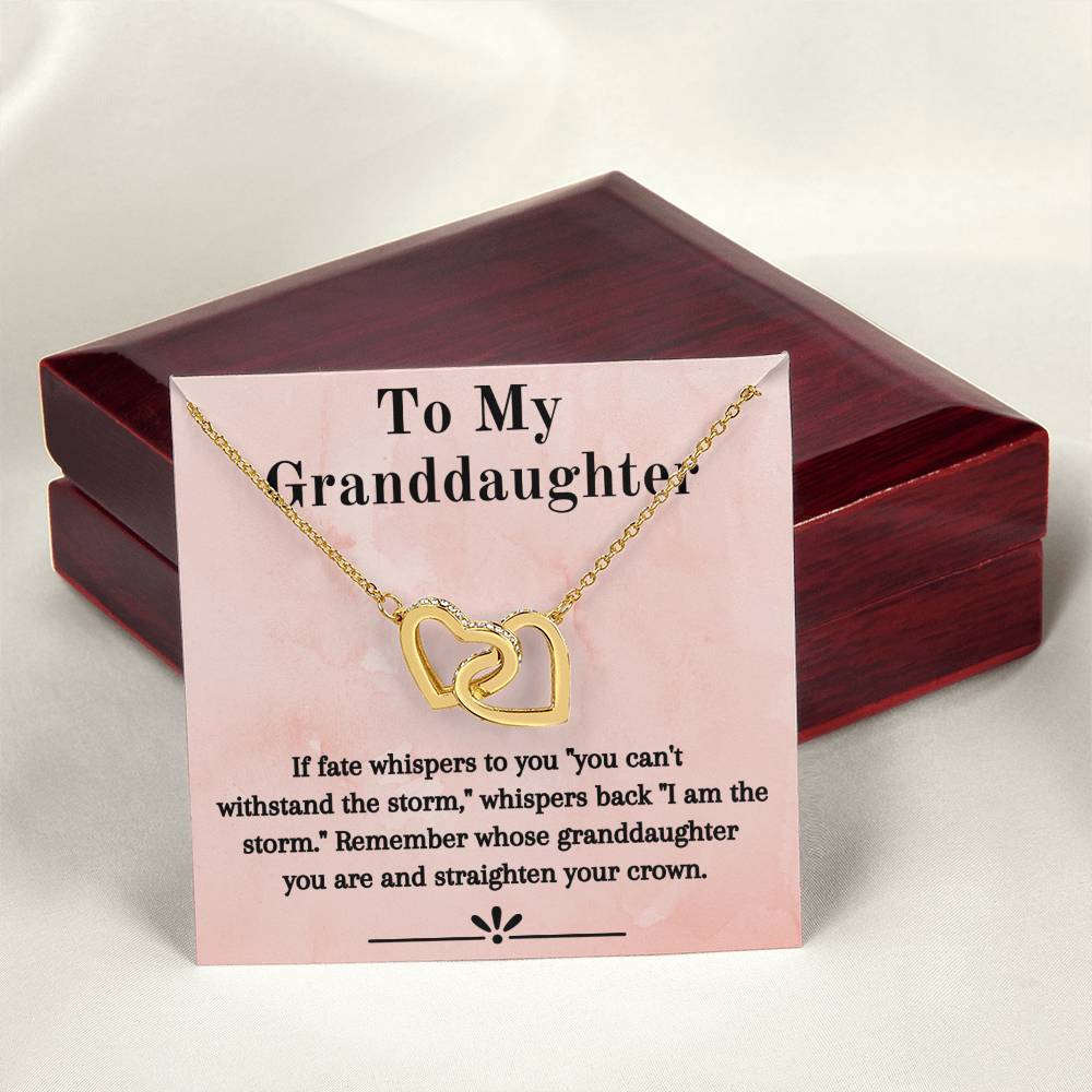 My Princess - Interlocking Hearts Necklace
