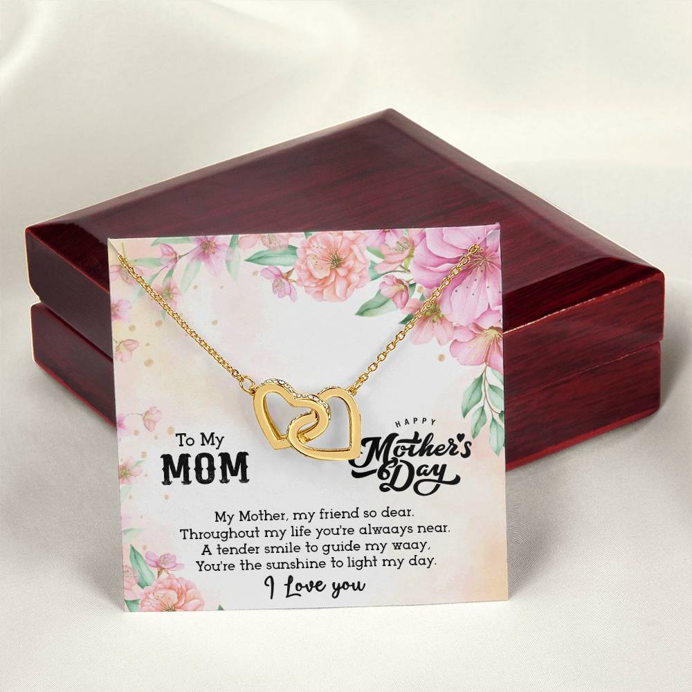 Mother’S Day Interlocking Hearts Necklace