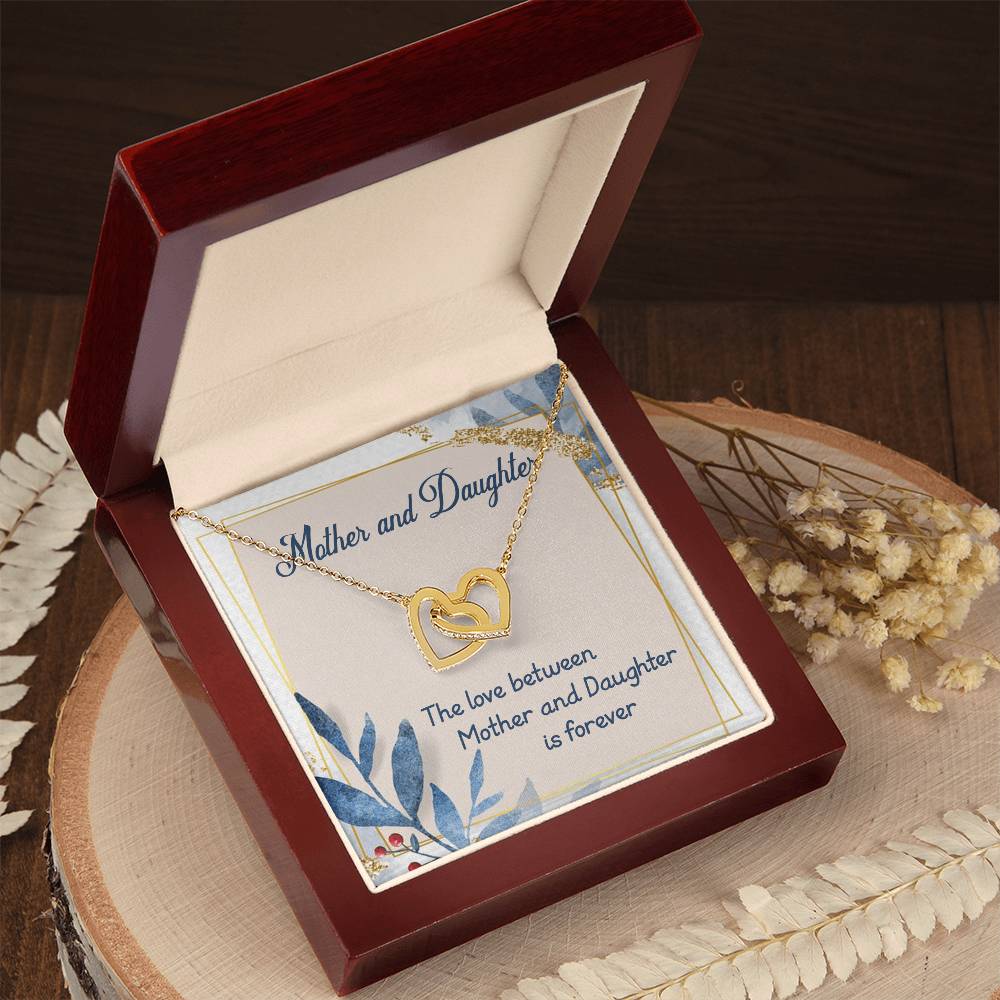 Mother Daughter Necklace Mother Daughter Jewelry Mother Necklace Gifts Mom Daughter Necklace Necklace Gifts For Mom From Daughter Interlocking Hearts Necklace