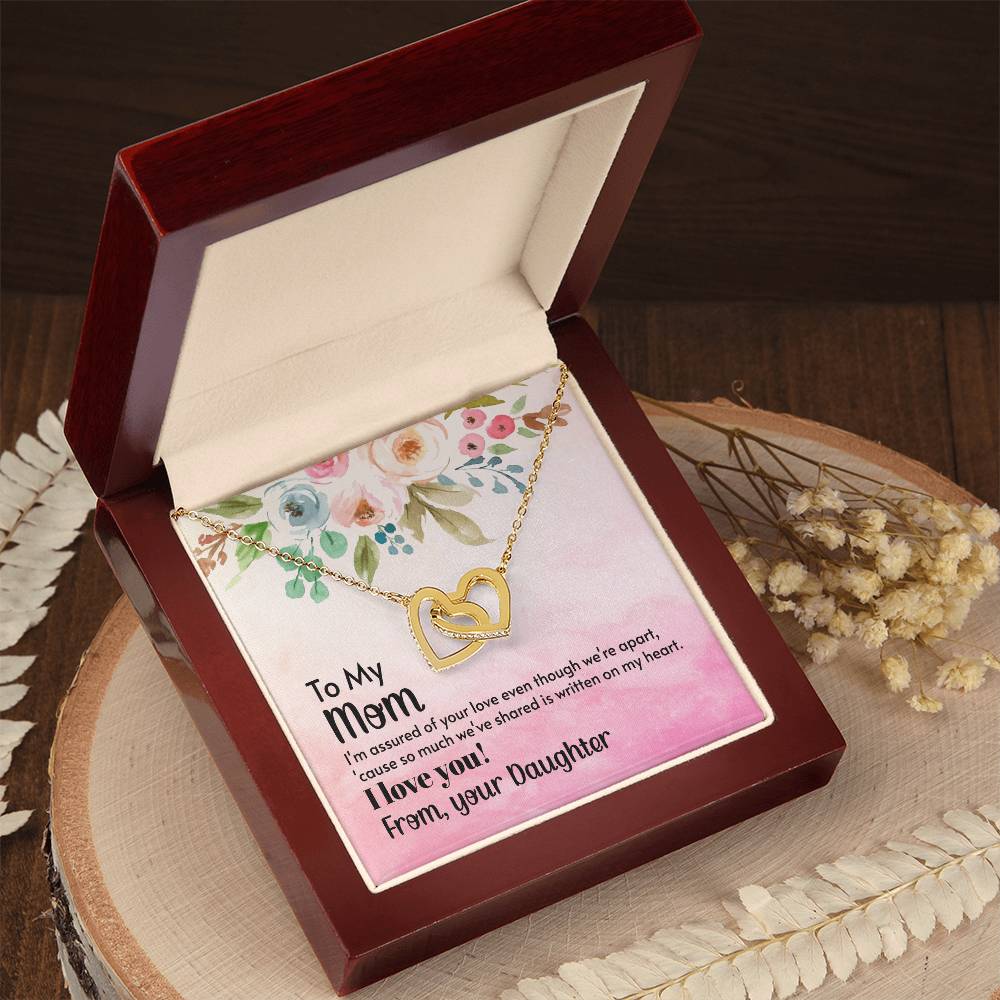 Mothers Day Gift From Daughter Son - Mother Necklace Gifts For Mom Mom Necklace Interlocking Hearts Interlocking Hearts Necklace