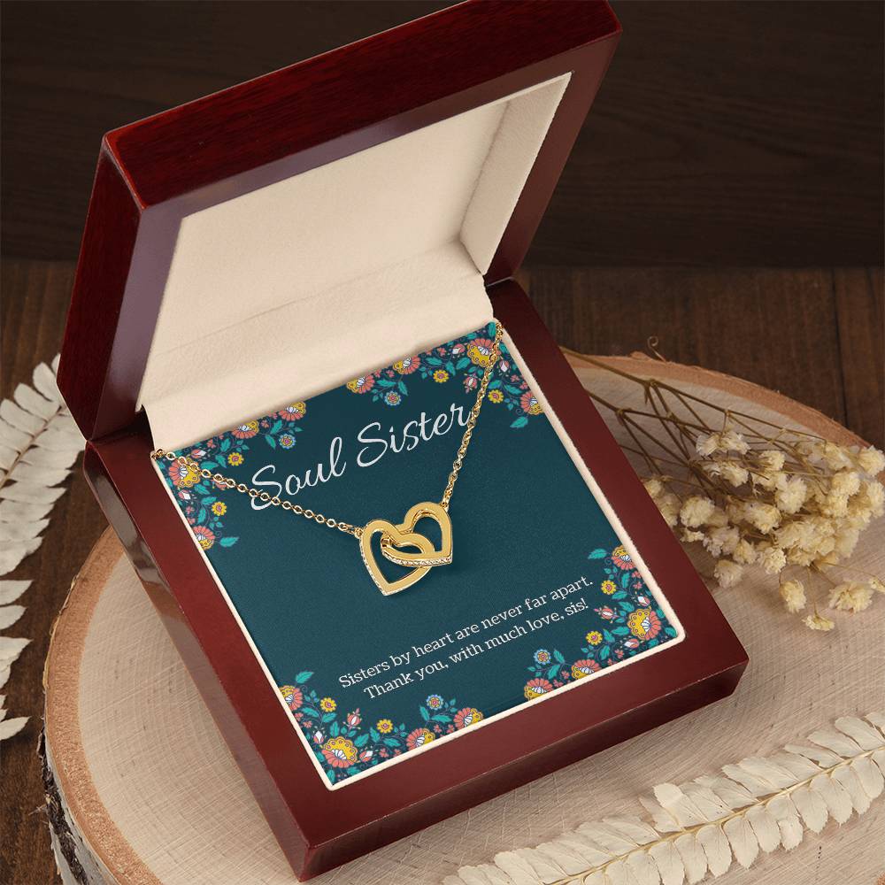 Soul Sister - Interlocking Hearts Necklace