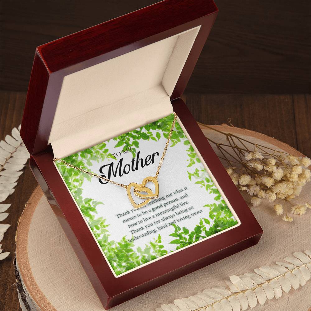 Never-Ending Love Interlocking Hearts Necklace