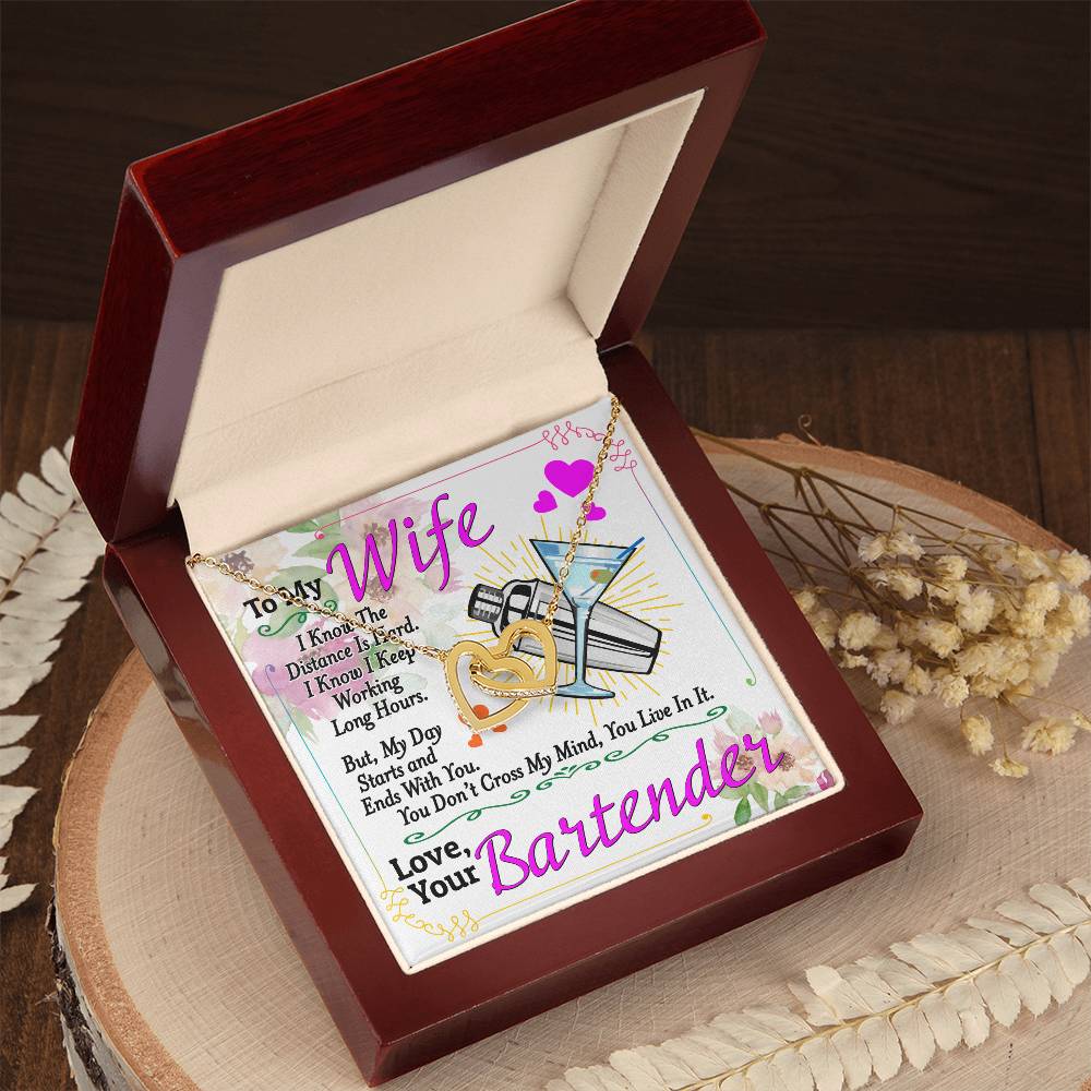 Bartender'S Wife - Interlocking Heart Necklace Interlocking Hearts Necklace