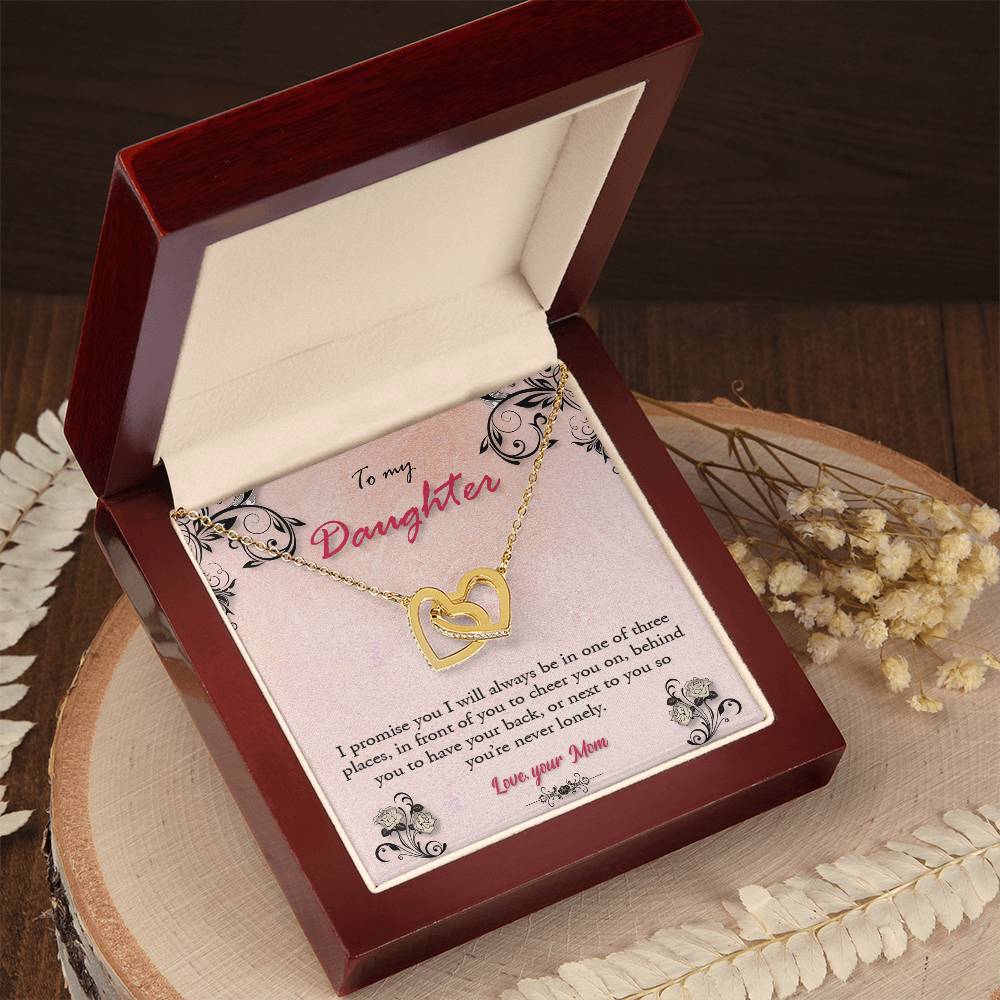 Interlocking Hearts Necklace - Promise