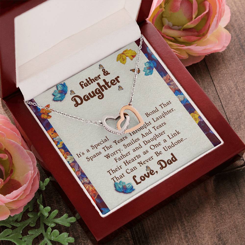 Interlocking Heart Necklace For Daughter Interlocking Hearts Necklace
