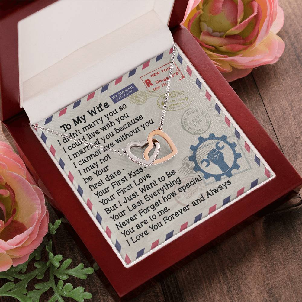Mechanic'S Wife - Interlocking Heart Necklace Interlocking Hearts Necklace