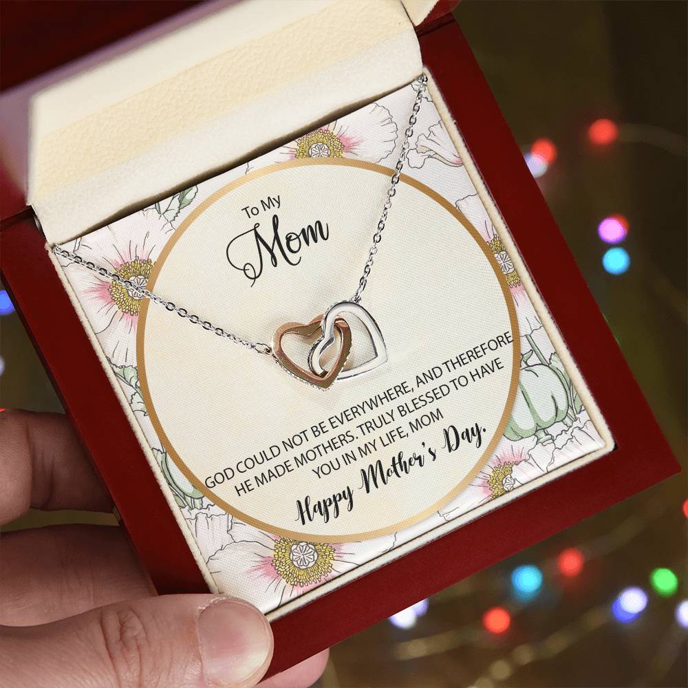 Goddess Mama - Limited Stock Interlocking Hearts Necklace