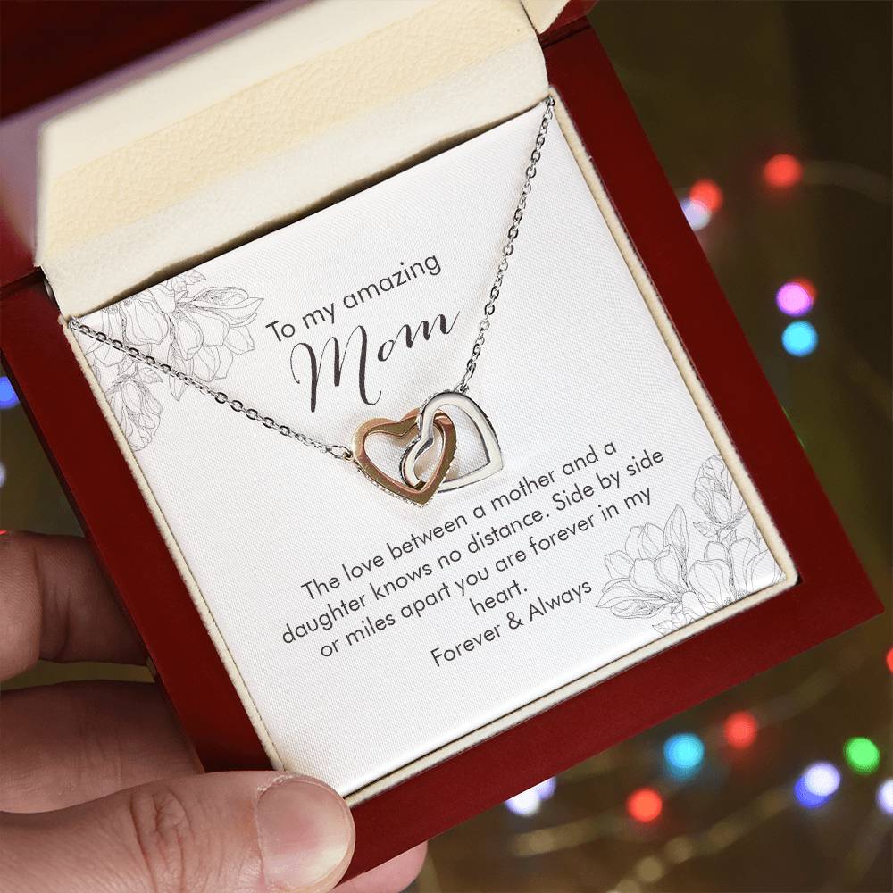 Forever In My Heart Interlocking Hearts Necklace
