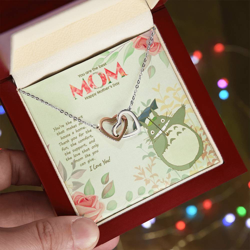 Special Edition You Are The Best Mom! Interlocked Hearts Tm2V4 Interlocking Hearts Necklace