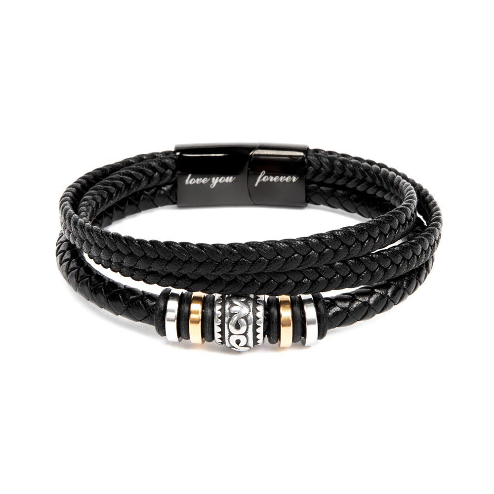 Our Son -  Bracelet Black - Love You Forever Bracelet