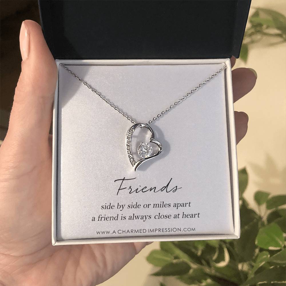Best Friend Gift, Friendship Necklace, Friendship Jewelry, Soul Sisters, Bestie Gift, Bff Gift, Best Friend Forever, Gift For Friend Forever Love Necklace