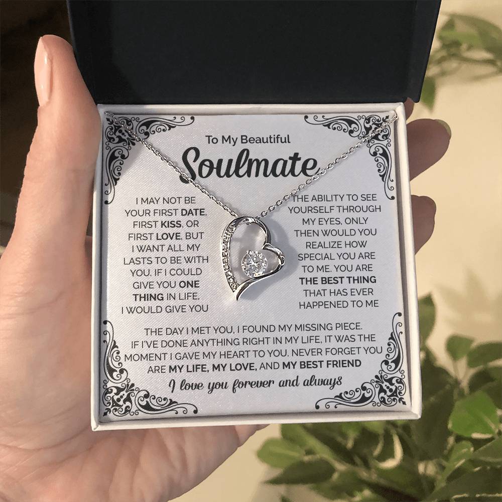 You Are My Life, My Love, And My Best Friend - Forever Love Necklace